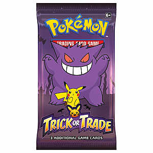 Costco Members: 120-Count (360 Cards) Pokémon Halloween Trick or Trade BOOster Mini Packs $40 + Free Shipping