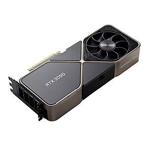 NVIDIA GeForce RTX 3090 Founders Edition Dual Fan 24GB GDDR6X GPU Card (Refurb) $700 (Select Stores) + Free Store Pickup