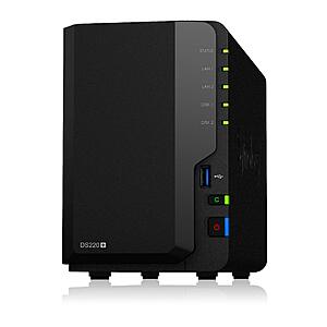 Deal of the day: Synology 2 bay NAS DiskStation DS220+ (Diskless) - $240