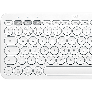 Logitech K380 TKL Bluetooth Scissor Keyboard for Mac with Compact Slim Profile Off-White 920-009729 - Best Buy $26