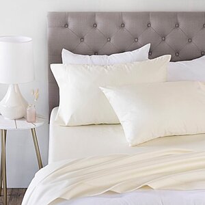 4-Piece Hotel Style 600 Thread Count 100% Egyptian Cotton Sheet Set (Various) $25