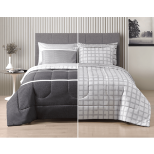 7-Piece Bedding Set Mix & Match Reversible Bed in a Bag, Queen/King Size, $25 Walmart  YMMV