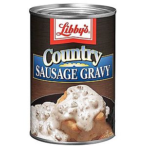 12-Pack 15oz Libby's Country Sausage Gravy $10.95 w/ Subscribe & Save