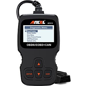 Prime Members: ANCEL AD310 Classic Enhanced Universal OBD II Scanner Car Engine Fault Code Reader for $15.07+FS at Amazon