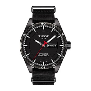 Tissot Men's PRS516 Powermatic 80 Textile Strap Watch (42mm) $199.50 + Free Shipping