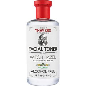 12oz. Thayers Witch Hazel Facial Toner with Aloe Vera Formula (Cucumber) $5.85 w/ Subscribe & Save