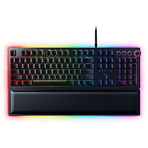 Razer Sale: Huntsman Elite Wired Opto-Mechanical Clicky Switch Gaming Keyboard $100 & More + Free S/H