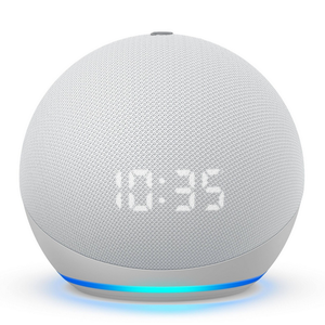 Amazon Echo Dot Smart Speaker w/ Clock and Alexa (4th Gen) $33 + Free Store Pickup