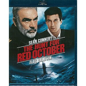 $4.99: The Hunt For Red October (Blu-ray)