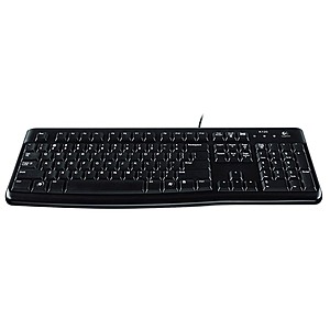 Logitech: K120 Wired Keyboard (Open Box) $7 & More + Free S/H w/ Prime