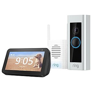 My BestBuy Members: Ring Video Doorbell Pro + Chime Pro + Echo Show 5 $160 + Free Shipping