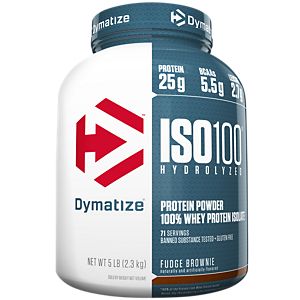 5-lbs ISO100 Hydrolyzed 100% Whey Protein Isolate (Various Flavors) 2 for $61.60 + Free Shipping