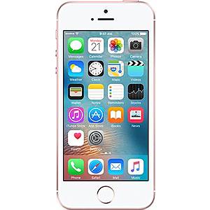 tracfone iPhone SE 32GB Rose Gold - RECONDITIONED $49.99 free shipping