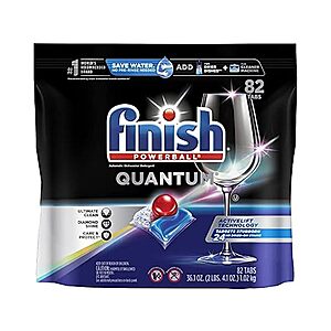 3-Pack 82-Count Finish Powerball Quantum Dishwasher Detergent Tablets $19 or Less + Free S&H w/ Amazon Prime