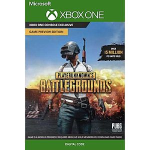 PlayerUnknown's Battlegrounds (PUBG) Xbox One (Xbox 1 Digital code) + Assassin's Creed Unity (Xbox One Digital Download) $22.21 or less