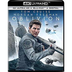 Oblivion (4K UHD + Blu-ray + Digital) $11