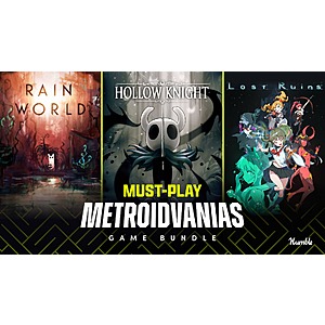 7-Game Metroidvanias Bundle (PCDD): Hollow Knight, Bloodstained, Blasphemous $15 & More