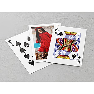 CanvasChamp Custom Printed Playing Cards $8.09 + Shipping $8