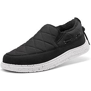 30% to 40% off Bruno Marc Men’s Slip-on Warm Loafers Arch Support Lightweight Winter Shoes - $15.59 $ more + FS