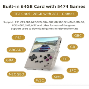64GB ANBERNIC RG35XX Retro Portable Game Console (3.5" IPS Display, 3 Colors) $43