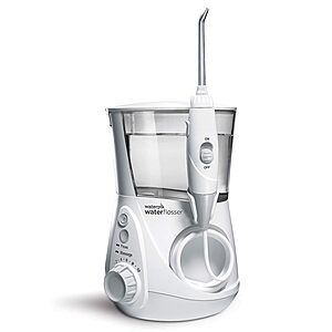 Prime Big Deal: Waterpik Aquarius Water Flosser Professional For Teeth, Gums, Braces, Dental Care, Electric Power With 10 Settings, 7 Tips For Multiple Users And Needs $49.99