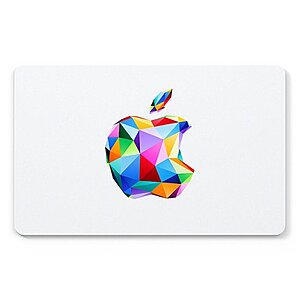 Free $15 Best Buy e-Gift Card with purchase of a $100 Apple Gift Card