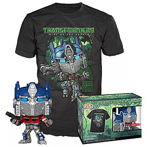Funko POP! Transformers Optimus Prime w/ T-Shirt $9 + Free Shipping