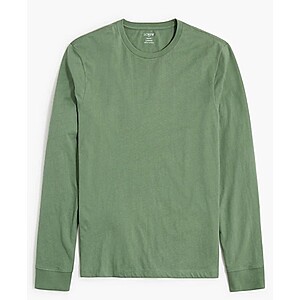 J.Crew Factory Men's Jersey Tee (Weathered Olive Color) Final Sale $5.7