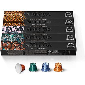 Amazon: Spend $40 on Select Nespresso Capsules Items and get $10 Amazon credit
