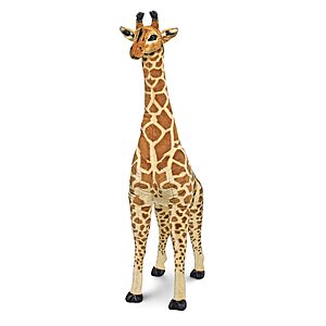 Melissa & Doug Giant Giraffe - Lifelike Stuffed Animal (over 4 feet tall) | Free Shipping $50