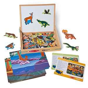Melissa & Doug National Parks Wooden Picture Matching Magnetic Game | Kids Animal Magnets Activity for Boys and Girls Ages 3+ - FSC-Certified Materials | Free S&H $13.11