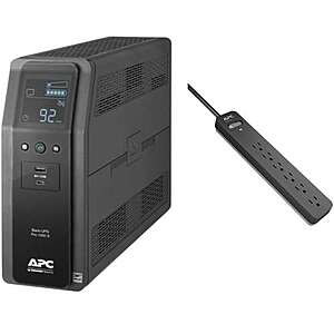 APC Pure Sinewave 1000VA 600W Back UPS Pro BR1000MS + APC 6-Outlet Surge Protector $100 FS @ Tiger Direct
