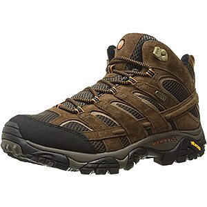 Merrell Men's Moab 2 Mid Waterproof Hiking Boot (Earth color, Size 11.5) $56.30 + Free Shipping