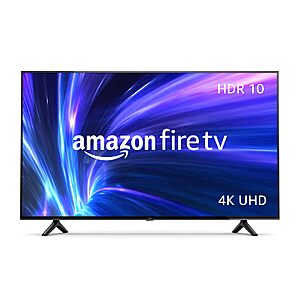 Amazon Fire TV 43" 4-Series 4K UHD smart TV with Fire TV Alexa Voice Remote, stream live TV without cable $249.99
