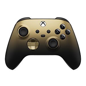 Microsoft Xbox Special Edition Wireless Gaming Controller (Gold Shadow) $43.87 + Free Shipping