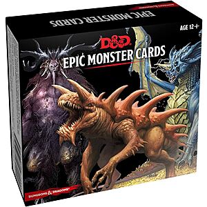 Dungeons & Dragons Spellbook Cards: Epic Monsters $16