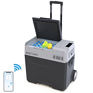 Acopower LionCooler Pro PX50 Portable Solar Fridge Freezer 50L/52 Quarts - with Battery - $399