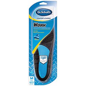 Dr. Scholl's WORK Massaging Gel Advanced Insoles. Mens only. $7.88 after coupon