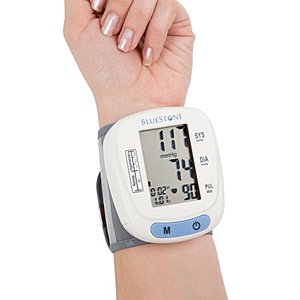 Bluestone Automatic Wrist Blood Pressure Monitor with 120 Memory $12.99 Walmart free in store pickup