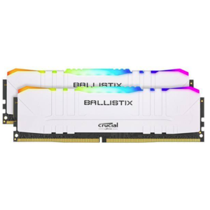 Crucial Ballistix RGB 32GB Kit (2 x 16GB) DDR4-3600 Cl16 Desktop Gaming Memory (White) for $158.09 + FS