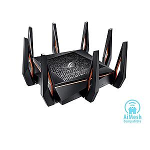 ASUS ROG Rapture GT-AX11000 Tri-band 10 Gigabit WiFi Router for $389.99 + FS