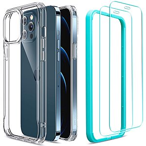 ESR Clear Cases with Screen Protector and More for iPhone 12/Mini/Pro/Pro Max & 13/Pro Max on Sale from $4.49 + Free Shipping w/ Prime or orders $25+