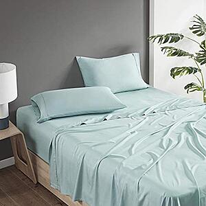 Comfort Spaces Rayon Bamboo Solid Sheet Set 4PC from $20.45 and More + Shipping is free for Prime or on $25+