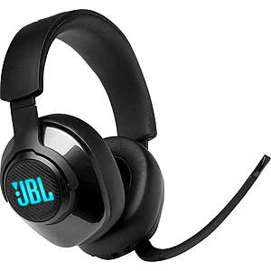 JBL Quantum 400 Wired Over-Ear Gaming USB Headphones with USB (Black) $30 + Free Shipping