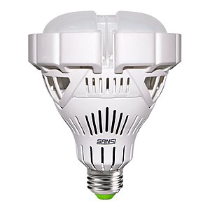 Sansi BR30 30W (250W Equiv.) 3000K Warm White Non-dimmable LED Light Bulb $13 + Free S&H