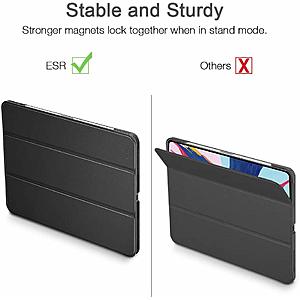 iPad Pro 12.9'' 2018 ESR Trifold Smart Case/Folio Cases, [Support Apple Pencil Wireless Charging] from $4.99 & HD Clear Premium Tempered Glass Screen Protector from $3.99 + FSSS