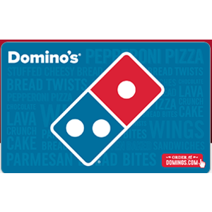 Buy a $25 Domino’s Card get a Free $5 Domino’s Gift Card