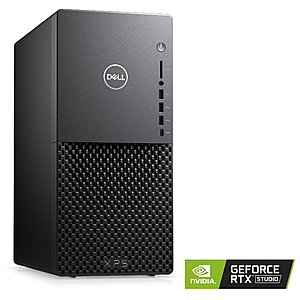 Dell XPS Special Edition: i7-10700, RTX 2060 SUPER, 256GB SSD + 2TB HDD, 16GB RAM, Win 10 Pro - $1,049 + free s/h $1049