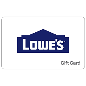 $100 Lowe’s eGiftCard at PayPal  - $90