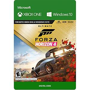 Forza Horizon 4: Ultimate Edition - Digital - Xbox One/Win10 - $29.99 @ Best Buy